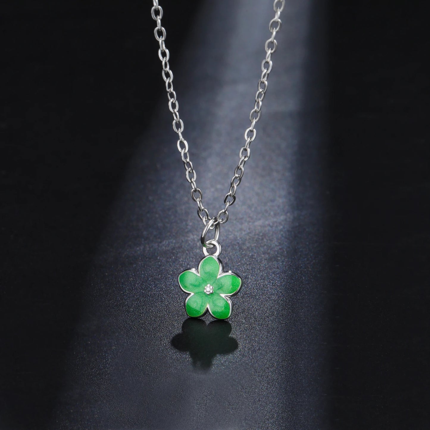 Boho Flower Necklace - Stainless Steel