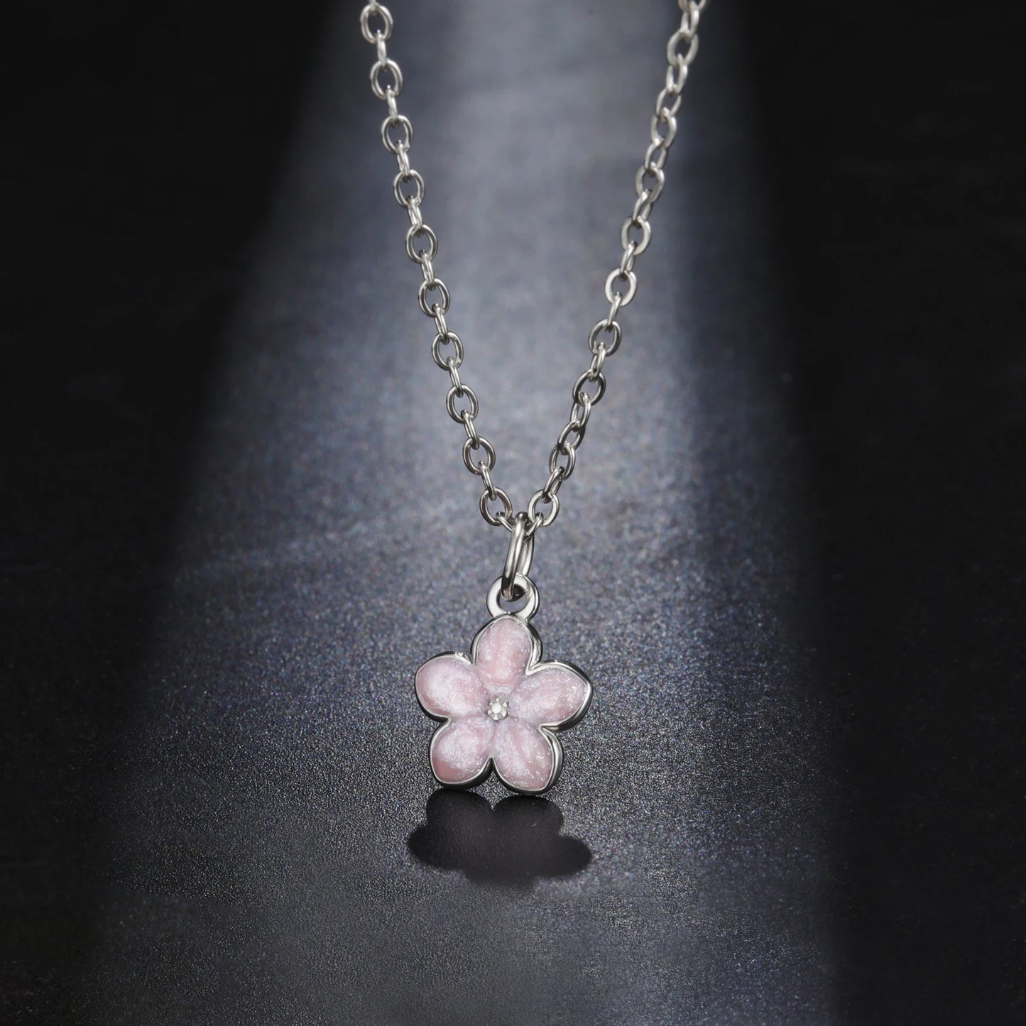Boho Flower Necklace - Stainless Steel